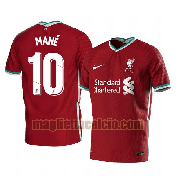 maglia sadio mané 10 liverpool uomo prima 2020-2021