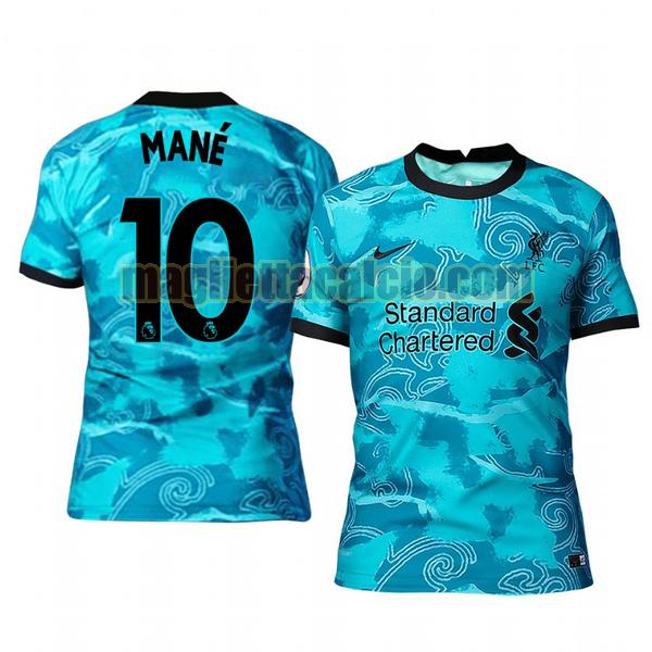 maglia sadio mané 10 liverpool uomo seconda 2020-2021