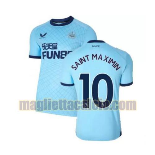 maglia saint maximin 10 newcastle united uomo terza 2021-2022