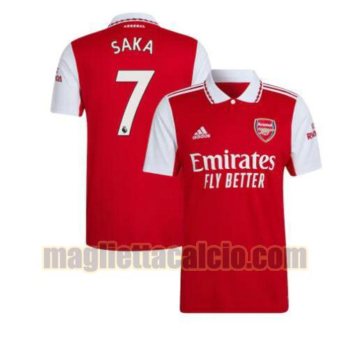 maglia saka 7 arsenal uomo prima 2022-2023