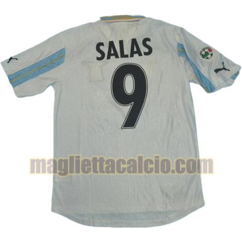 maglia salas 9 lazio uomo prima divisa 2000-2001