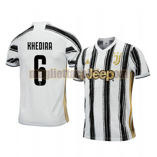 maglia sami khedira 6 juventus uomo prima 2020-2021