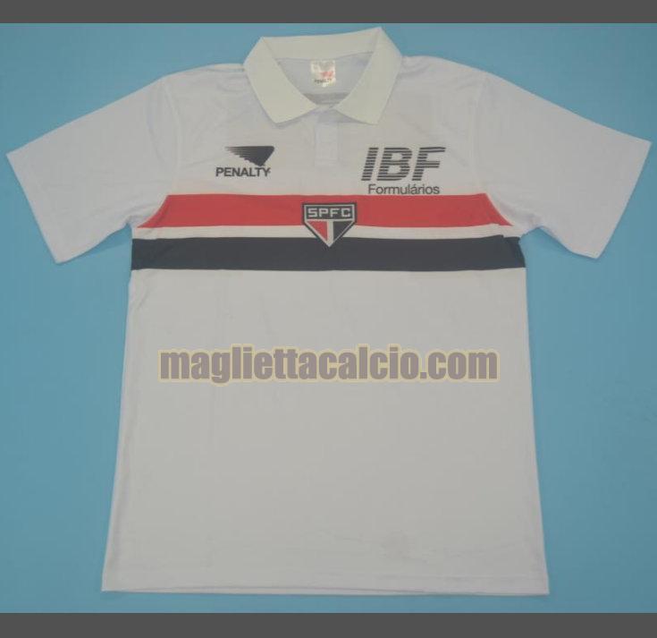 maglia san paolo bianca prima 1991