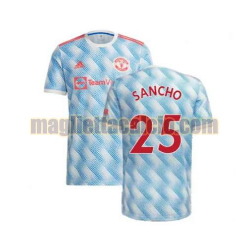 maglia sancho 25 manchester united uomo seconda 2021-2022