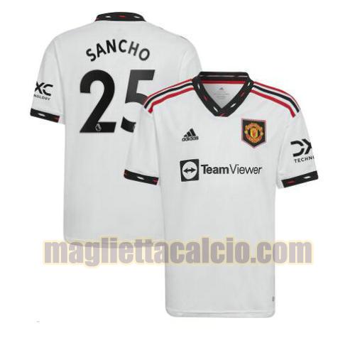 maglia sancho 25 manchester united uomo seconda 2022-2023