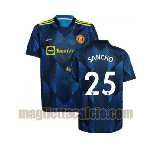 maglia sancho 25 manchester united uomo terza 2021-2022