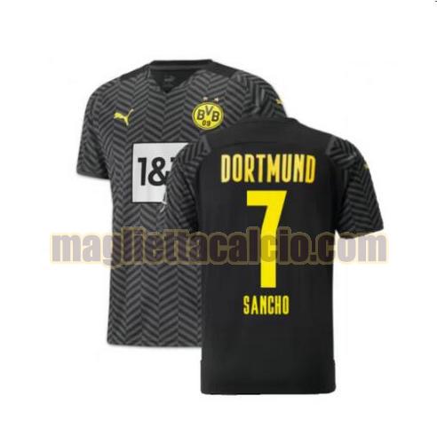 maglia sancho 7 borussia dortmund uomo seconda 2021-2022