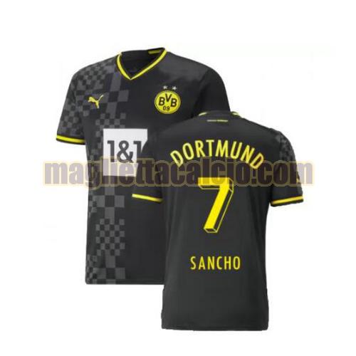 maglia sancho 7 borussia dortmund uomo seconda 2022-2023