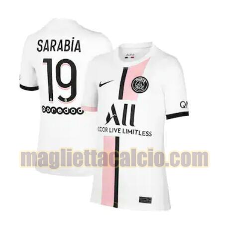 maglia sarabia 19 paris saint germain uomo seconda 2021-2022