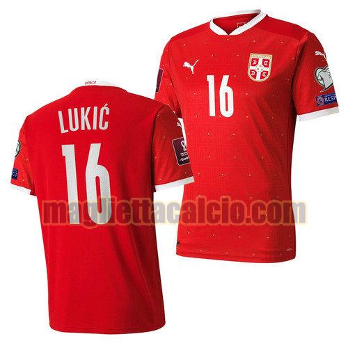 maglia sasa lukic 16 serbia uomo prima 2022