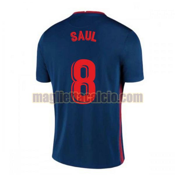 maglia saul 8 atletico madrid uomo seconda 2020-2021