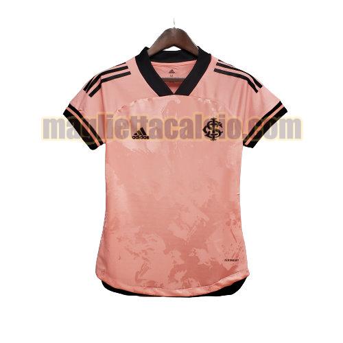 maglia sc internacional donna rosa 2020-2021