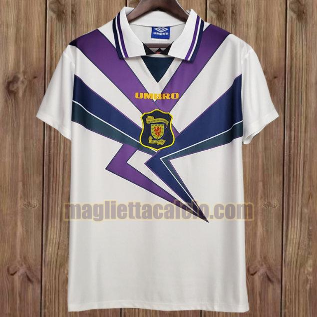 maglia scozia bianca seconda 1994-1996