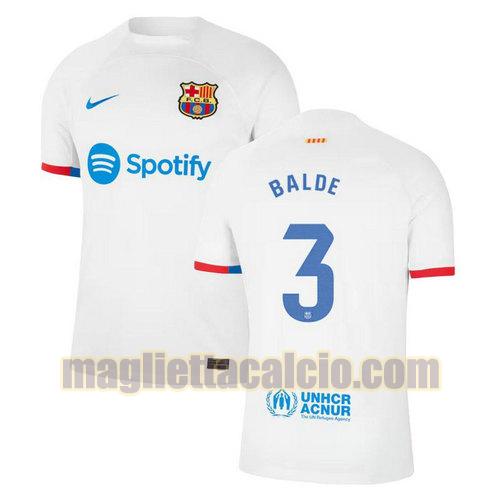 maglia seconda balde 3 barcellona uomo 2023-2024