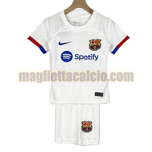 maglia seconda barcellona bambino 2023-2024