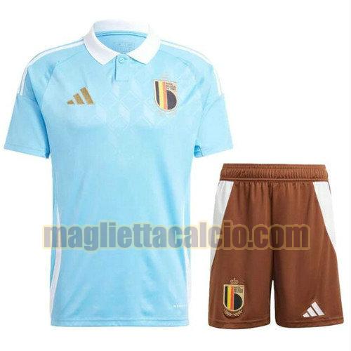 maglia seconda belgio bambino 2024-2025