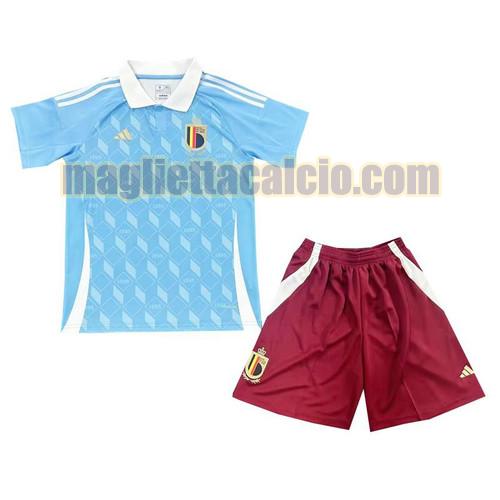 maglia seconda belgio bambino 2024