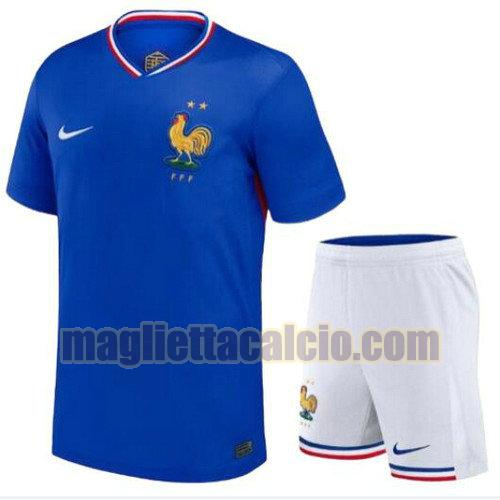 maglia seconda francia bambino 2024-2025
