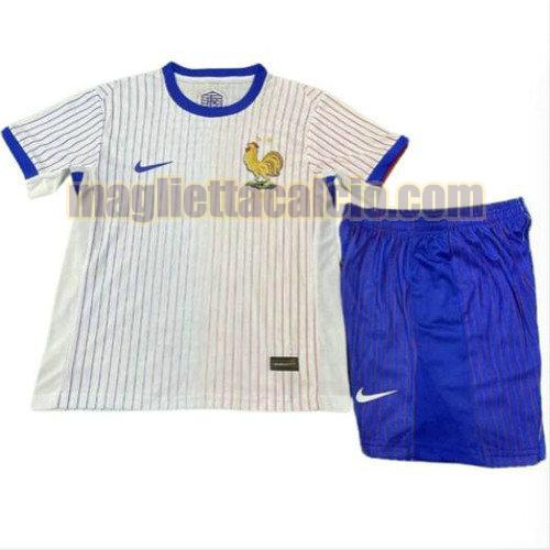 maglia seconda francia bambino 2024