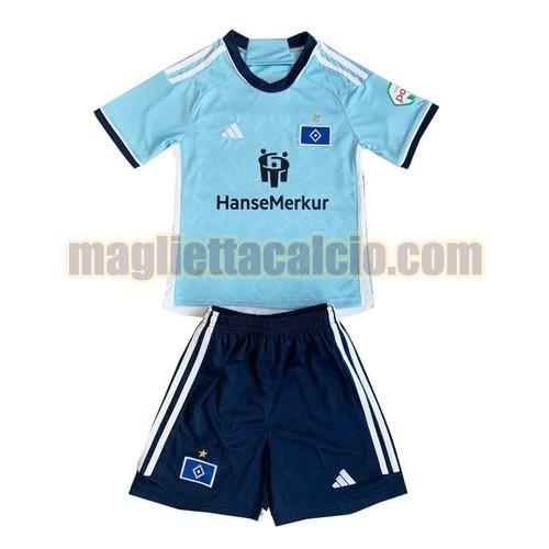 maglia seconda hamburger sv bambino 2023-2024