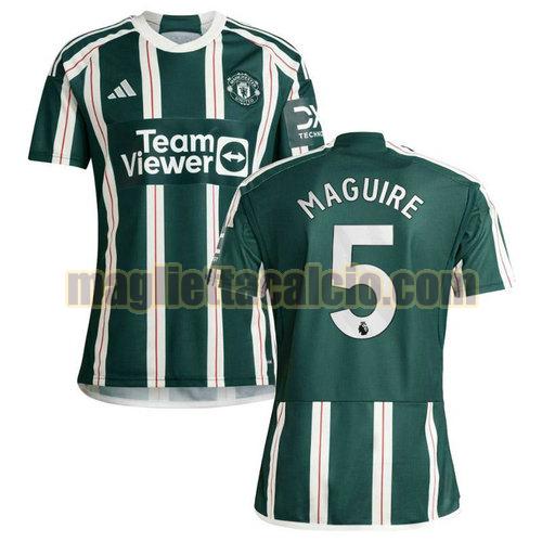 maglia seconda maguire 5 manchester united uomo 2023-2024