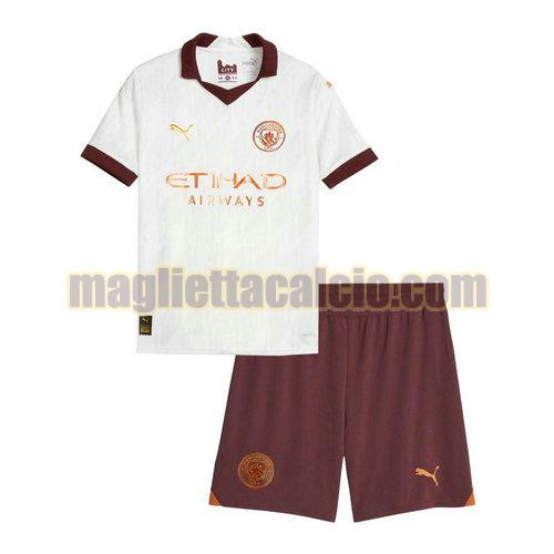 maglia seconda manchester city bambino 2023-2024