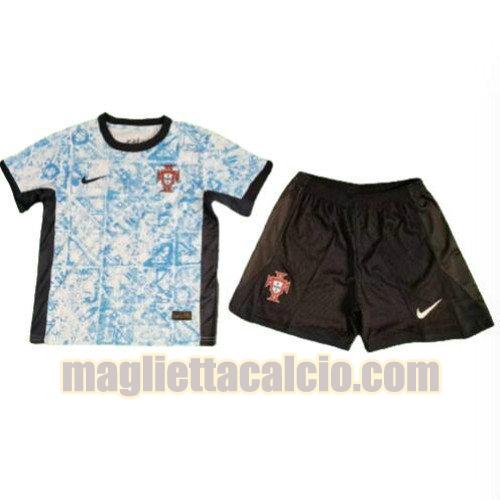 maglia seconda portogallo bambino 2024