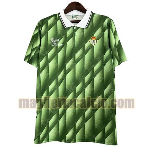 maglia seconda real betis uomo 1991-1992