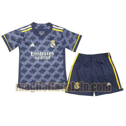 maglia seconda real madrid bambino 2023-2024