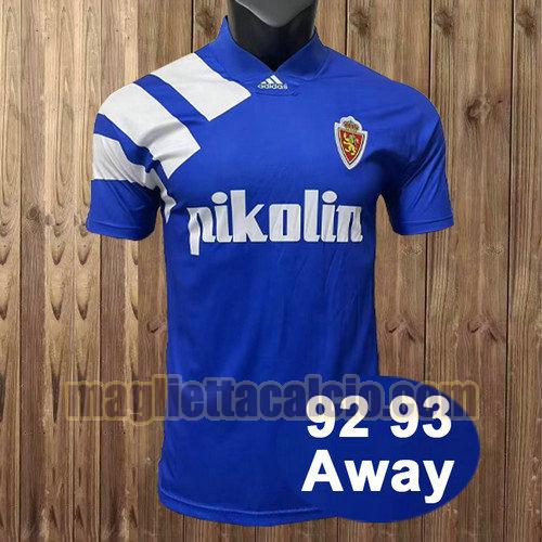 maglia seconda real zaragoza uomo 1992 1993