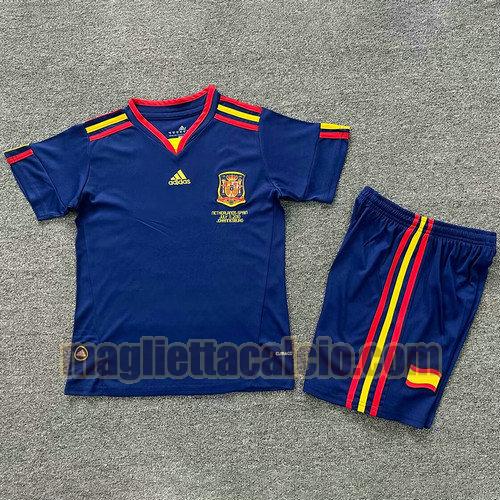 maglia seconda spagna bambino 2010