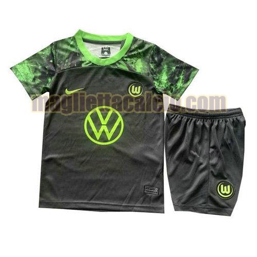 maglia seconda vfl wolfsburg bambino 2023-2024