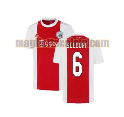maglia seedorf 6 ajax uomo prima 2021-2022
