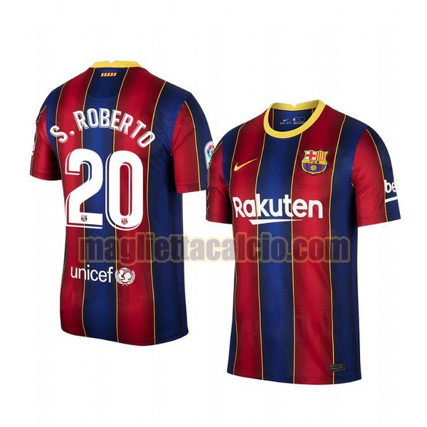 maglia sergi roberto 20 barcellona uomo prima 2020-2021
