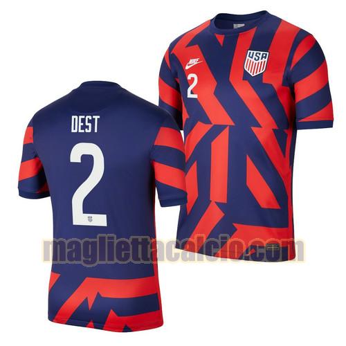 maglia sergino dest 2 stati uniti uomo seconda 2021-2022