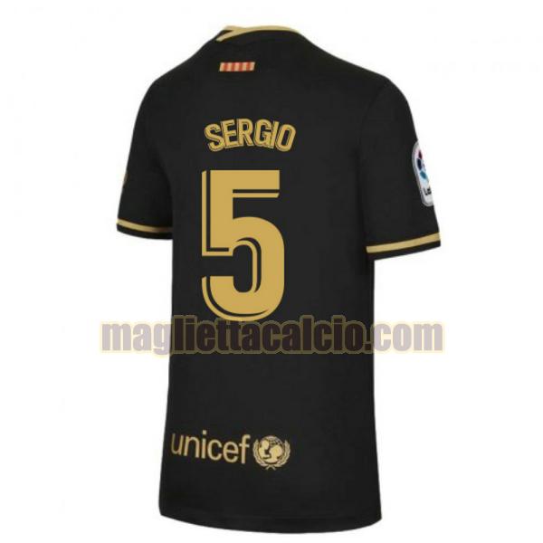 maglia sergio 5 barcellona uomo seconda 2020-2021