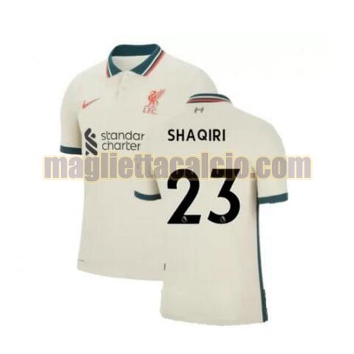 maglia shaqiri 23 liverpool uomo seconda 2021-2022