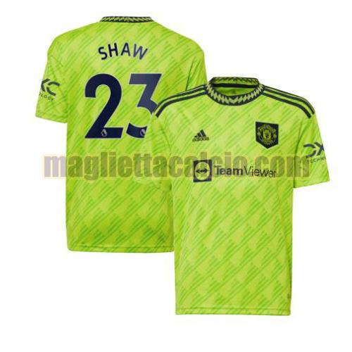 maglia shaw 23 manchester united uomo terza 2022-2023
