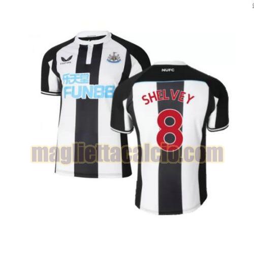 maglia shelvey 8 newcastle united uomo prima 2021-2022