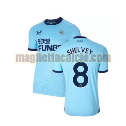 maglia shelvey 8 newcastle united uomo terza 2021-2022