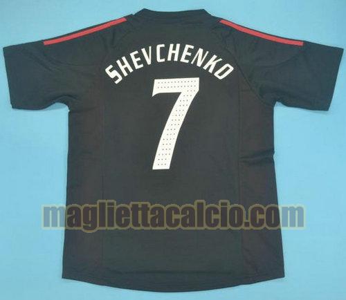 maglia shevchenko 7 ac milan uomo terza divisa 2002-2003