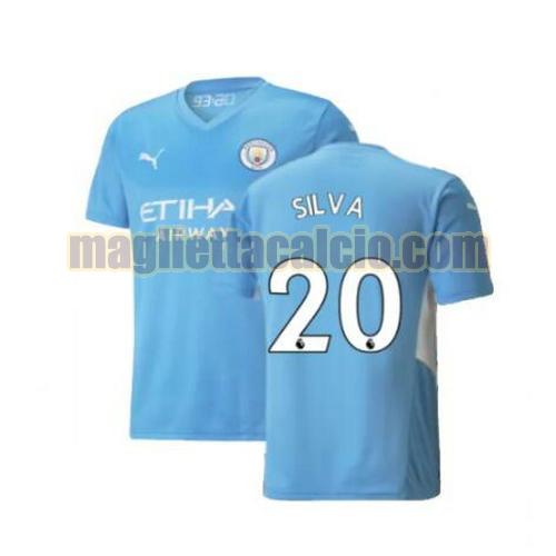 maglia silva 20 manchester city uomo prima 2021-2022