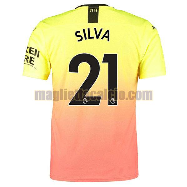maglia silva 21 manchester city uomo terza divise 2019-2020