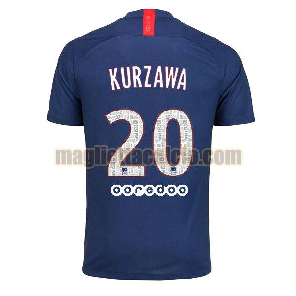 maglia silva 2 paris saint germain uomo prima divise 2019-2020
