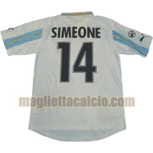 maglia simeone 14 lazio uomo prima divisa 2000-2001