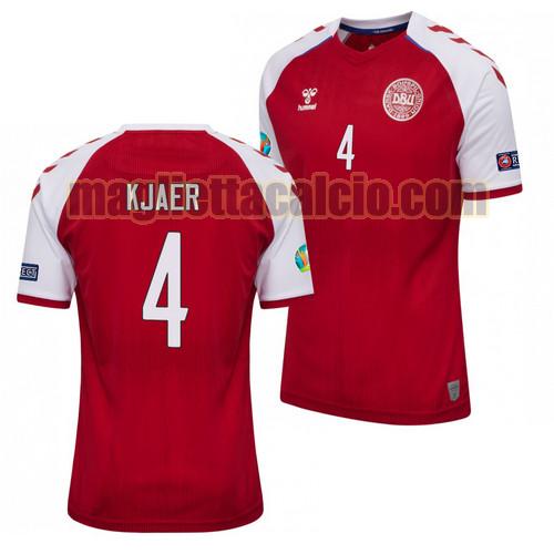 maglia simon kjaer 4 denmark uomo prima 2021-2022