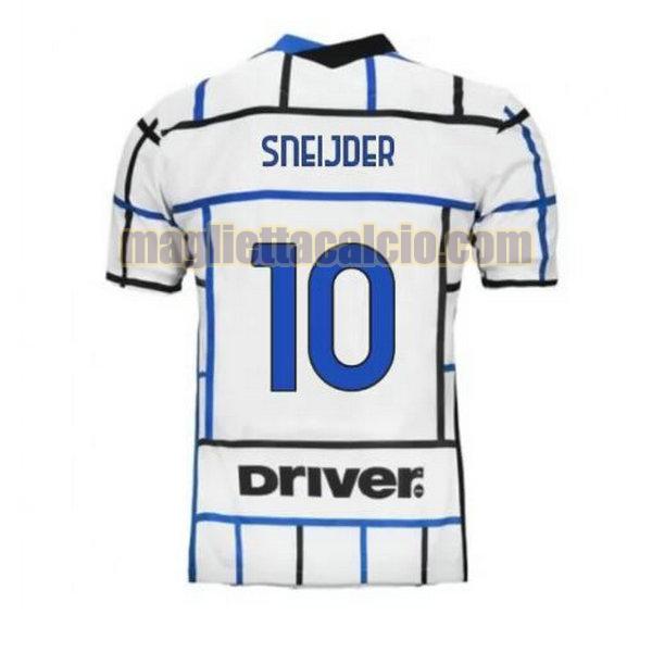 maglia sneijder 10 inter milan uomo seconda 2020-2021