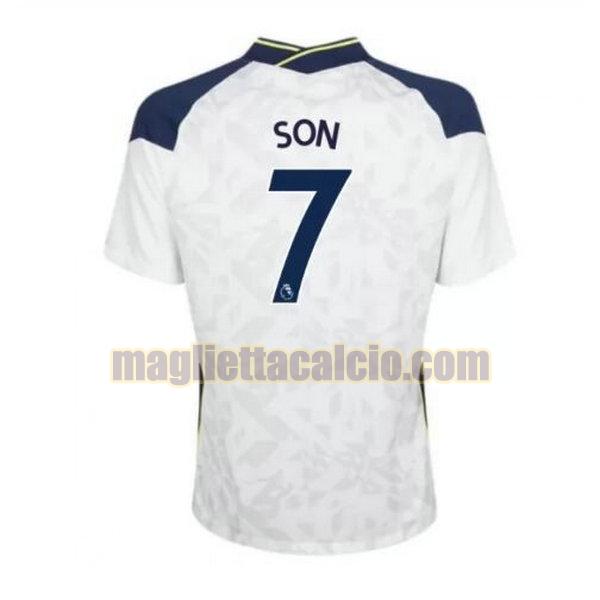 maglia son 7 tottenham hotspur uomo prima 2020-2021