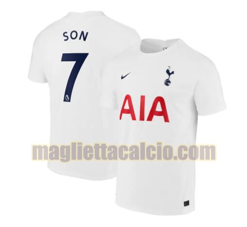 maglia son 7 tottenham hotspur uomo prima 2021-2022