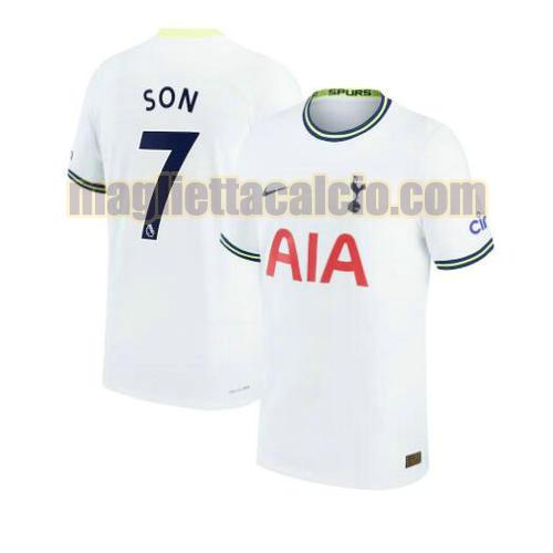 maglia son 7 tottenham hotspur uomo prima 2022-2023